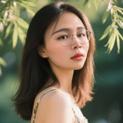 Portrait of Haixia, founder of Haixia Design Studio